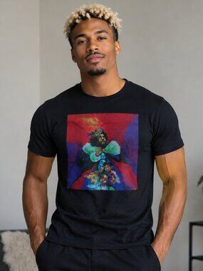 J. Cole KOD 2018 Concert Tour T Shirt Small